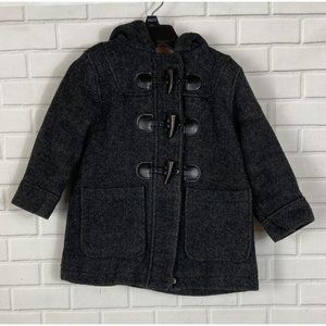 Madden Girls Coat Size 3T Charcoal Gray